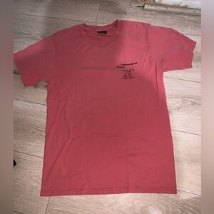 Stüssy Designs Dragon Coral Pink Tshirt Size: Small